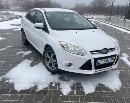 Белый Форд Фокус, объемом двигателя 2 л и пробегом 124 тыс. км за 7700 $, фото 1 на Automoto.ua