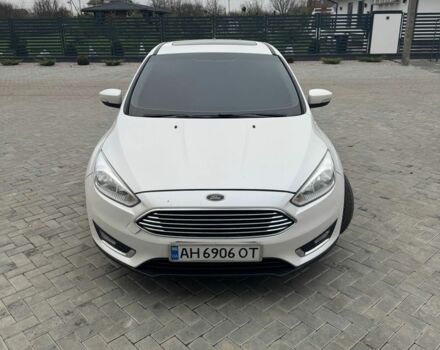 Белый Форд Фокус, объемом двигателя 2 л и пробегом 141 тыс. км за 7500 $, фото 1 на Automoto.ua