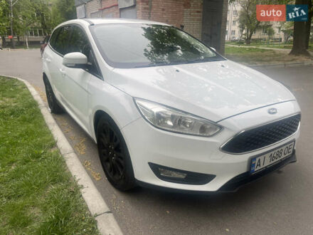 Форд Фокус 2015 у Броварах на Automoto.ua Білий Форд Фокус, об'ємом двигуна 1.5 л та пробігом 292 тис. км за 7800 $, фото 1 на Automoto.ua