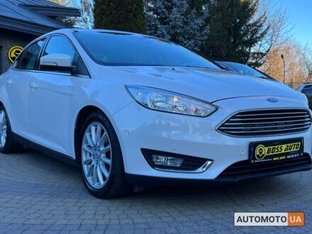 Білий Форд Фокус, об'ємом двигуна 2 л та пробігом 53 тис. км за 9900 $, фото 1 на Automoto.ua