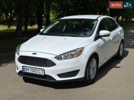 Білий Форд Фокус, об'ємом двигуна 2 л та пробігом 130 тис. км за 8000 $, фото 1 на Automoto.ua