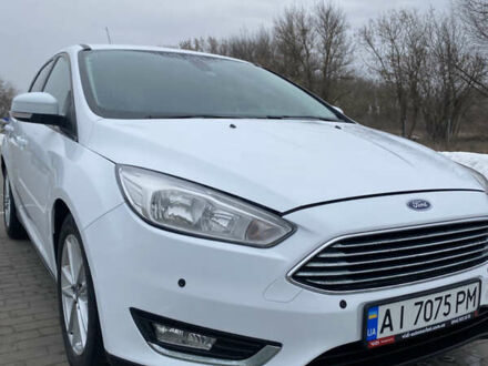Форд Фокус 2016 в Борисполе на Automoto.ua Белый Форд Фокус, объемом двигателя 1 л и пробегом 200 тыс. км за 6700 $, фото 1 на Automoto.ua