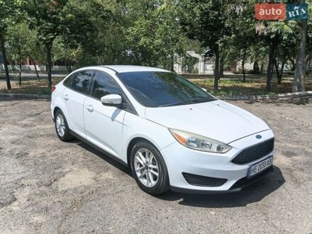 Білий Форд Фокус, об'ємом двигуна 2 л та пробігом 161 тис. км за 7700 $, фото 1 на Automoto.ua
