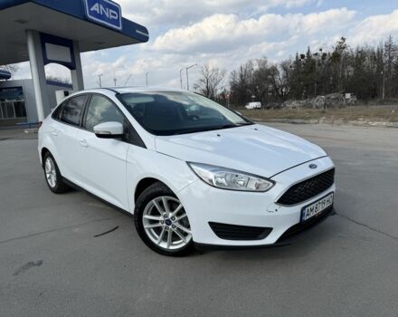 Белый Форд Фокус, объемом двигателя 2 л и пробегом 98 тыс. км за 6500 $, фото 1 на Automoto.ua