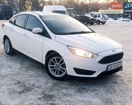 Білий Форд Фокус, об'ємом двигуна 2 л та пробігом 114 тис. км за 7200 $, фото 1 на Automoto.ua
