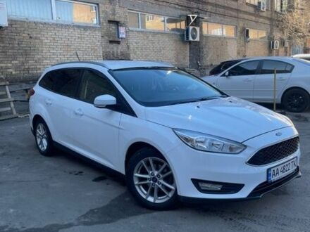 Білий Форд Фокус, об'ємом двигуна 1.5 л та пробігом 65 тис. км за 14999 $, фото 1 на Automoto.ua