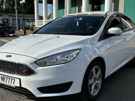 Форд Фокус 2017 в Черкассах на Automoto.ua Белый Форд Фокус, объемом двигателя 1.6 л и пробегом 120 тыс. км за 9150 $, фото 1 на Automoto.ua