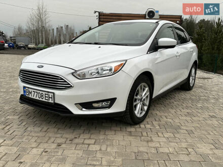 Белый Форд Фокус, объемом двигателя 2 л и пробегом 117 тыс. км за 7900 $, фото 1 на Automoto.ua