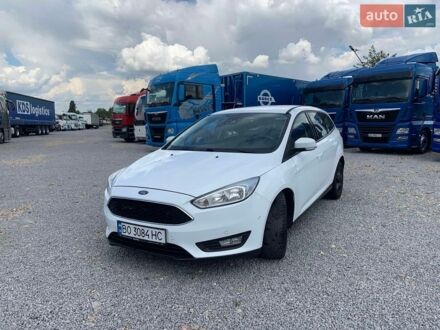 Белый Форд Фокус, объемом двигателя 2 л и пробегом 225 тыс. км за 11500 $, фото 1 на Automoto.ua