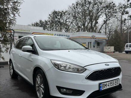 Белый Форд Фокус, объемом двигателя 1.5 л и пробегом 190 тыс. км за 11000 $, фото 1 на Automoto.ua