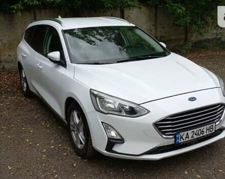Белый Форд Фокус, объемом двигателя 2 л и пробегом 194 тыс. км за 14800 $, фото 1 на Automoto.ua