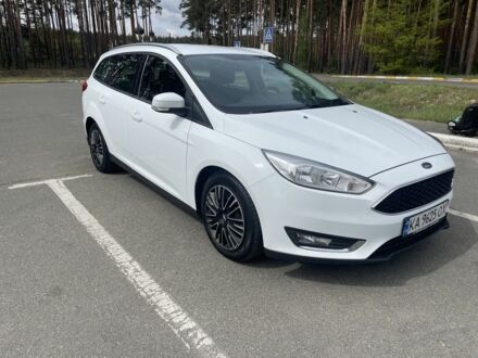 Форд Фокус 2018 в Буче на Automoto.ua Белый Форд Фокус, объемом двигателя 1.6 л и пробегом 1 тыс. км за 13500 $, фото 1 на Automoto.ua