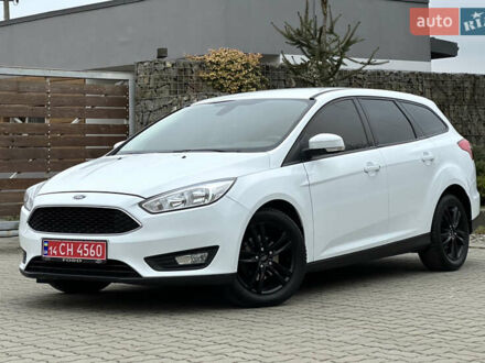 Белый Форд Фокус, объемом двигателя 1.5 л и пробегом 224 тыс. км за 10999 $, фото 1 на Automoto.ua