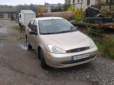 Бежевий Форд Фокус, об'ємом двигуна 2 л та пробігом 200 тис. км за 1700 $, фото 1 на Automoto.ua