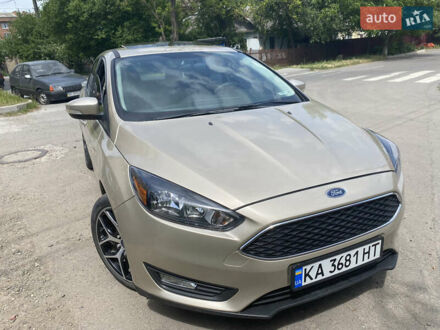 Форд Фокус 2017 в Киеве на Automoto.ua Бежевый Форд Фокус, объемом двигателя 2 л и пробегом 122 тыс. км за 11800 $, фото 1 на Automoto.ua