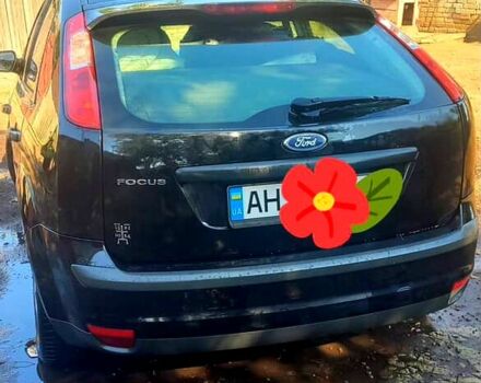 Черный Форд Фокус, объемом двигателя 1.6 л и пробегом 223 тыс. км за 4000 $, фото 1 на Automoto.ua