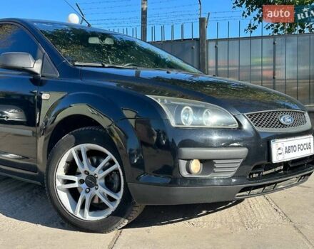 Черный Форд Фокус, объемом двигателя 1.6 л и пробегом 239 тыс. км за 4990 $, фото 3 на Automoto.ua