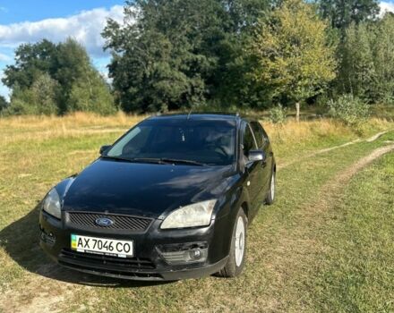 Черный Форд Фокус, объемом двигателя 1.6 л и пробегом 297 тыс. км за 3400 $, фото 2 на Automoto.ua