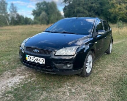 Черный Форд Фокус, объемом двигателя 1.6 л и пробегом 297 тыс. км за 3400 $, фото 4 на Automoto.ua