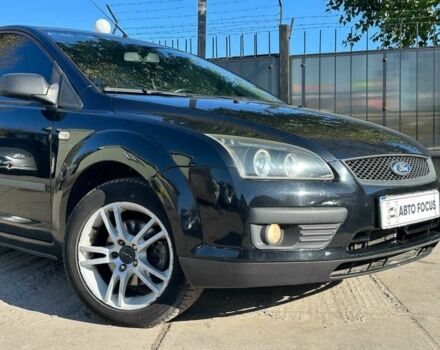Черный Форд Фокус, объемом двигателя 1.6 л и пробегом 239 тыс. км за 5190 $, фото 1 на Automoto.ua