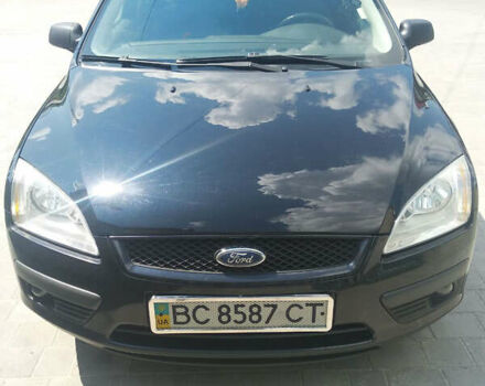 Черный Форд Фокус, объемом двигателя 1.6 л и пробегом 196 тыс. км за 4100 $, фото 1 на Automoto.ua