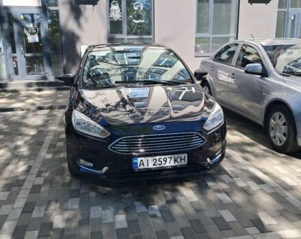 Черный Форд Фокус, объемом двигателя 2 л и пробегом 200 тыс. км за 8000 $, фото 1 на Automoto.ua