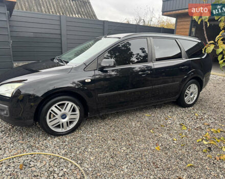 Черный Форд Фокус, объемом двигателя 1.6 л и пробегом 220 тыс. км за 2200 $, фото 1 на Automoto.ua