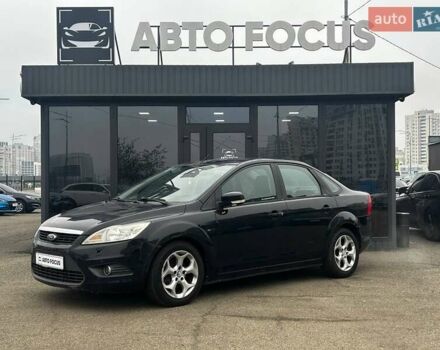 Черный Форд Фокус, объемом двигателя 1.6 л и пробегом 208 тыс. км за 6490 $, фото 3 на Automoto.ua