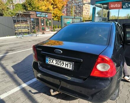 Черный Форд Фокус, объемом двигателя 1.6 л и пробегом 213 тыс. км за 5300 $, фото 2 на Automoto.ua