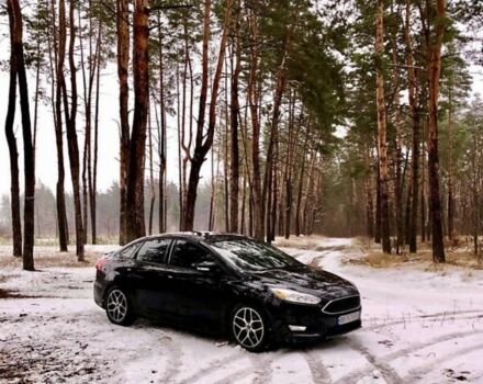 Черный Форд Фокус, объемом двигателя 2 л и пробегом 200 тыс. км за 8000 $, фото 1 на Automoto.ua