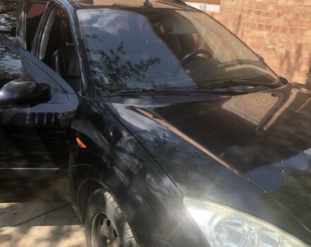 Черный Форд Фокус, объемом двигателя 1.8 л и пробегом 460 тыс. км за 3400 $, фото 2 на Automoto.ua