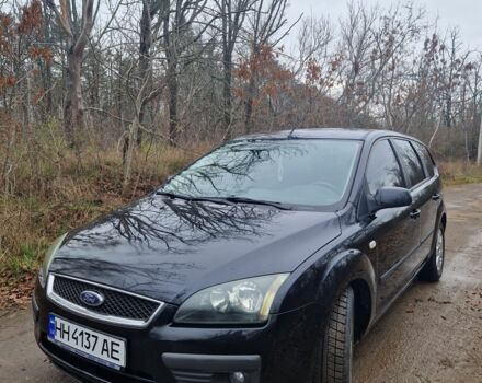 Черный Форд Фокус, объемом двигателя 1.6 л и пробегом 289 тыс. км за 4400 $, фото 2 на Automoto.ua