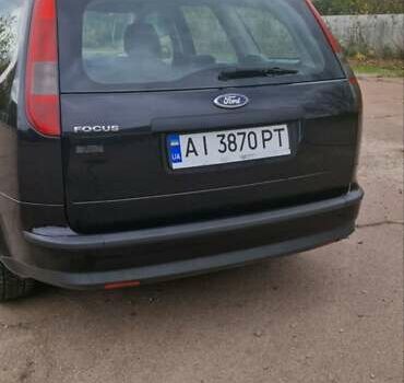 Черный Форд Фокус, объемом двигателя 1.6 л и пробегом 286 тыс. км за 4550 $, фото 3 на Automoto.ua
