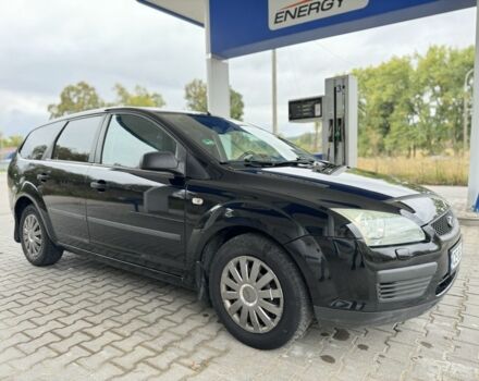 Черный Форд Фокус, объемом двигателя 1.6 л и пробегом 260 тыс. км за 3950 $, фото 1 на Automoto.ua
