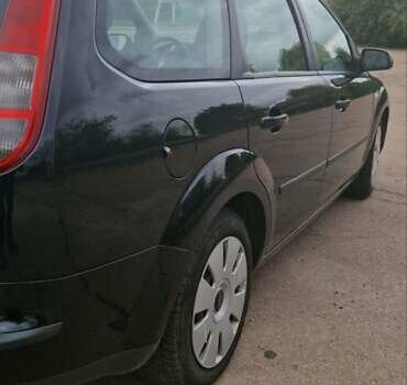 Черный Форд Фокус, объемом двигателя 1.6 л и пробегом 286 тыс. км за 4550 $, фото 2 на Automoto.ua