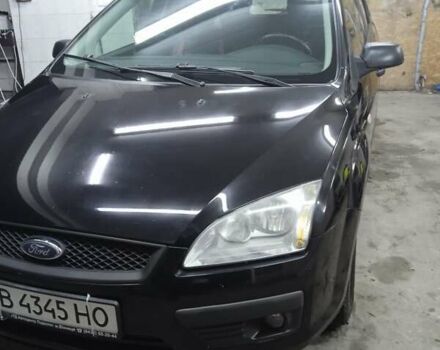 Черный Форд Фокус, объемом двигателя 1.6 л и пробегом 352 тыс. км за 4550 $, фото 2 на Automoto.ua