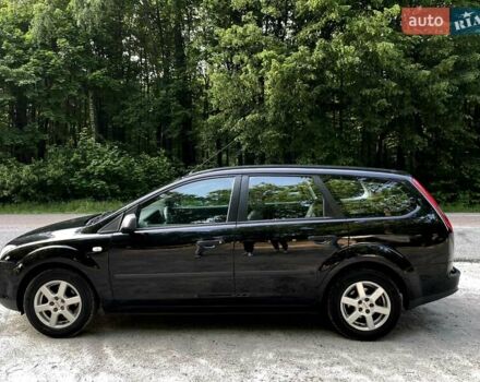 Черный Форд Фокус, объемом двигателя 1.6 л и пробегом 212 тыс. км за 5100 $, фото 2 на Automoto.ua