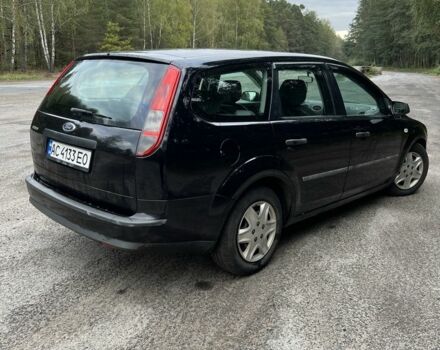Черный Форд Фокус, объемом двигателя 1.6 л и пробегом 260 тыс. км за 3800 $, фото 6 на Automoto.ua
