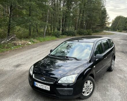 Черный Форд Фокус, объемом двигателя 1.6 л и пробегом 260 тыс. км за 3800 $, фото 1 на Automoto.ua