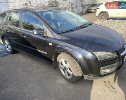 Черный Форд Фокус, объемом двигателя 1.6 л и пробегом 220 тыс. км за 3700 $, фото 1 на Automoto.ua