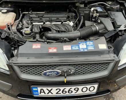 Черный Форд Фокус, объемом двигателя 1.6 л и пробегом 201 тыс. км за 5500 $, фото 7 на Automoto.ua