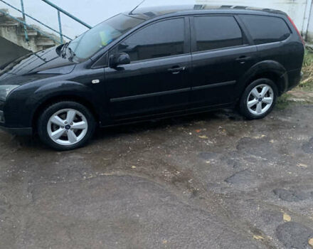 Черный Форд Фокус, объемом двигателя 1.6 л и пробегом 240 тыс. км за 5300 $, фото 1 на Automoto.ua