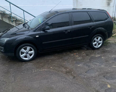 Черный Форд Фокус, объемом двигателя 1.6 л и пробегом 240 тыс. км за 5300 $, фото 2 на Automoto.ua