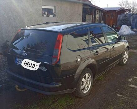 Черный Форд Фокус, объемом двигателя 1.6 л и пробегом 320 тыс. км за 4721 $, фото 1 на Automoto.ua