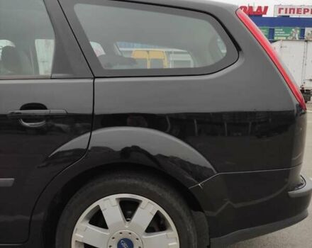 Черный Форд Фокус, объемом двигателя 1.6 л и пробегом 312 тыс. км за 4800 $, фото 2 на Automoto.ua