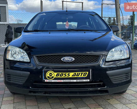 Черный Форд Фокус, объемом двигателя 1.6 л и пробегом 206 тыс. км за 4500 $, фото 1 на Automoto.ua