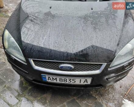 Чорний Форд Фокус, об'ємом двигуна 2 л та пробігом 164 тис. км за 5900 $, фото 3 на Automoto.ua