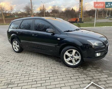 Черный Форд Фокус, объемом двигателя 1.6 л и пробегом 224 тыс. км за 4750 $, фото 2 на Automoto.ua