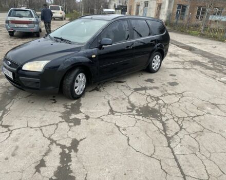 Черный Форд Фокус, объемом двигателя 1.6 л и пробегом 260 тыс. км за 4200 $, фото 1 на Automoto.ua