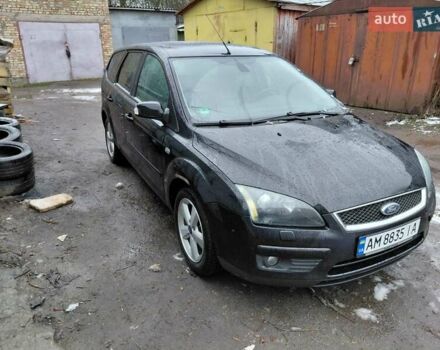 Чорний Форд Фокус, об'ємом двигуна 2 л та пробігом 164 тис. км за 5900 $, фото 1 на Automoto.ua
